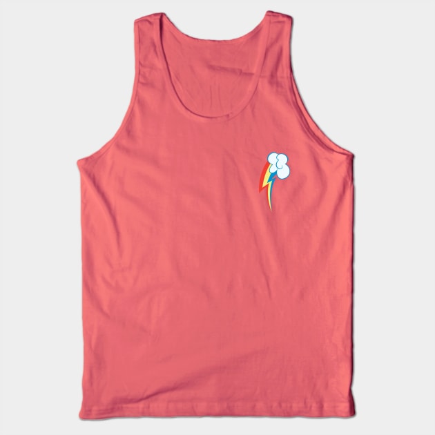 My little Pony - Rainbow Dash Cutie Mark V2 Tank Top by ariados4711